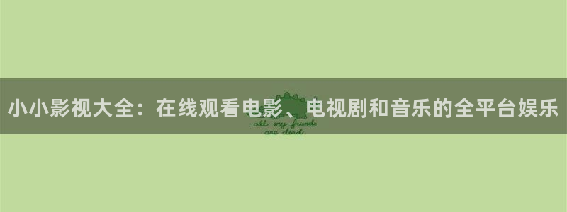 天空动漫在线观看免费全集：小小影视大全：在线观看电影、电视剧和音乐的全平台娱乐